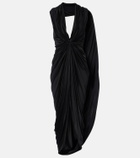 Loewe Draped midi dress