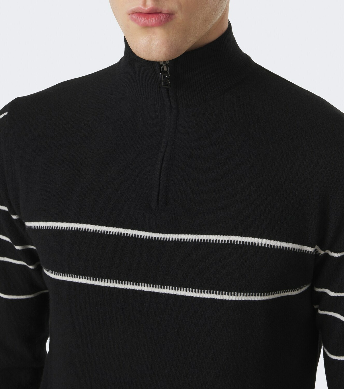 Bogner Kuno virgin wool half-zip sweater