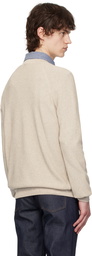 A.P.C. Beige Florian Sweater