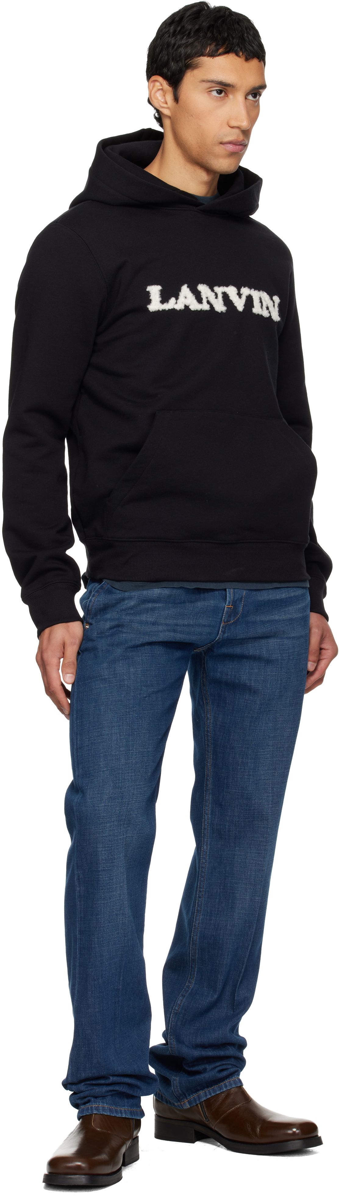 Lanvin Blue Straight Fit Jeans