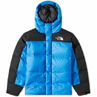 The North Face Men's Himalayan Down Parka Jacket in Super Sonic Blue/Tnf Black