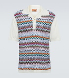 Missoni - Cotton and silk polo shirt