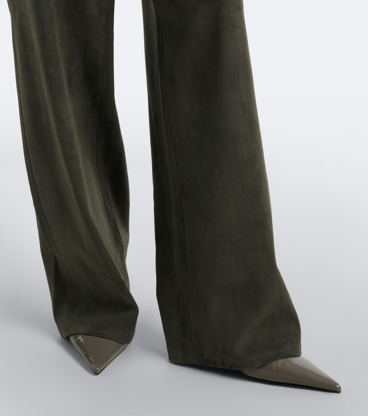 Stouls Mytheo suede wide-leg pants