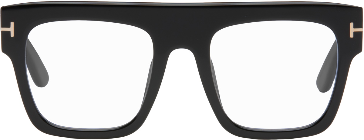 TOM FORD Black Renee Square Glasses