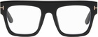 TOM FORD Black Renee Square Glasses