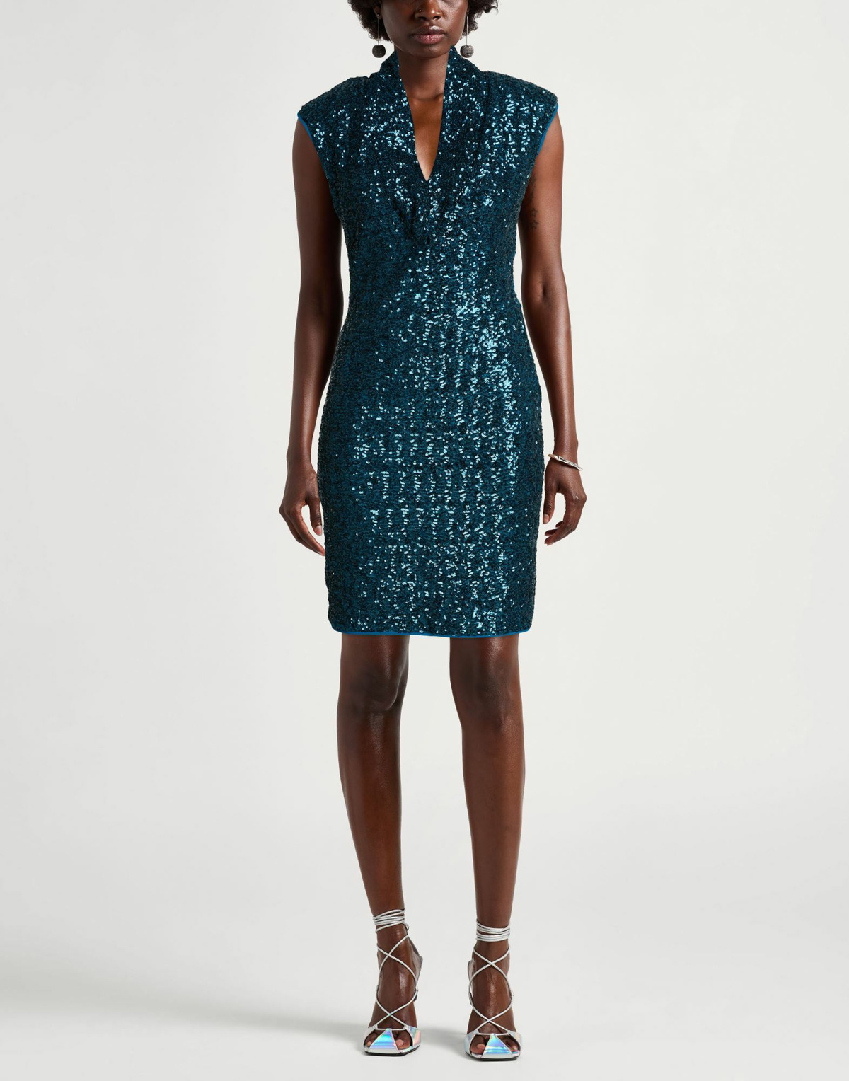 Chiara Boni La Petite Robe Womens Mini dress Deep teal