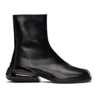 Maison Margiela Black Airbag Heel Tabi Boots