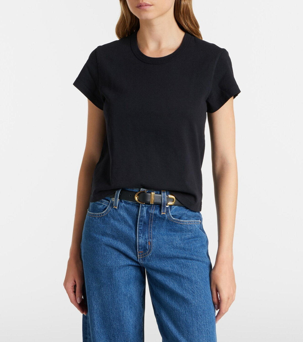 Slvrlake Easy cotton jersey T-shirt