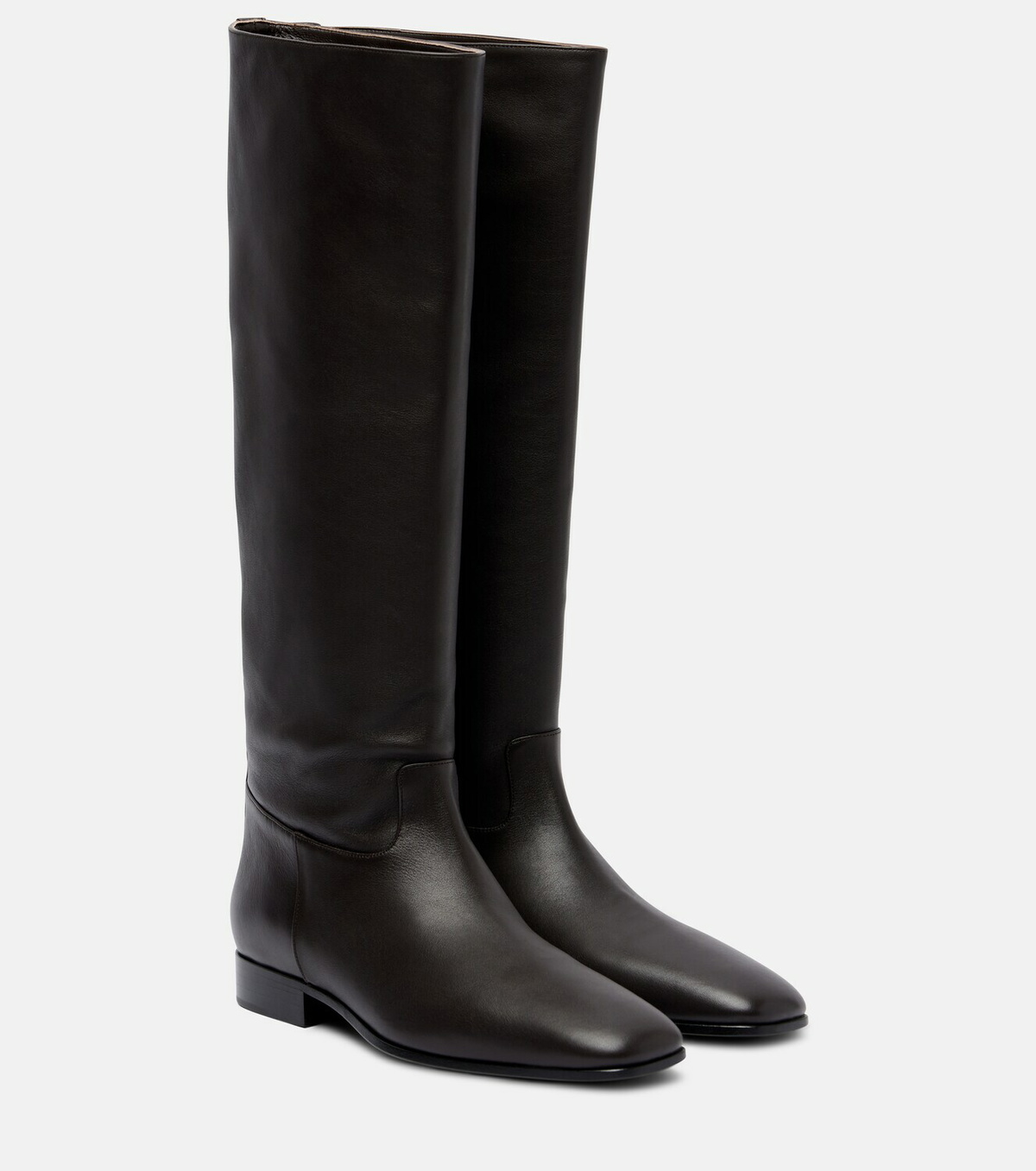 Herbert Levine Rein It In leather knee-high boots