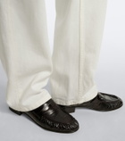 The Row Soft leather loafers