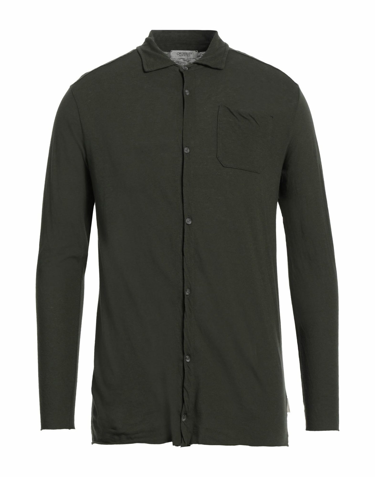 Crossley Mens Shirt Dark in Green
