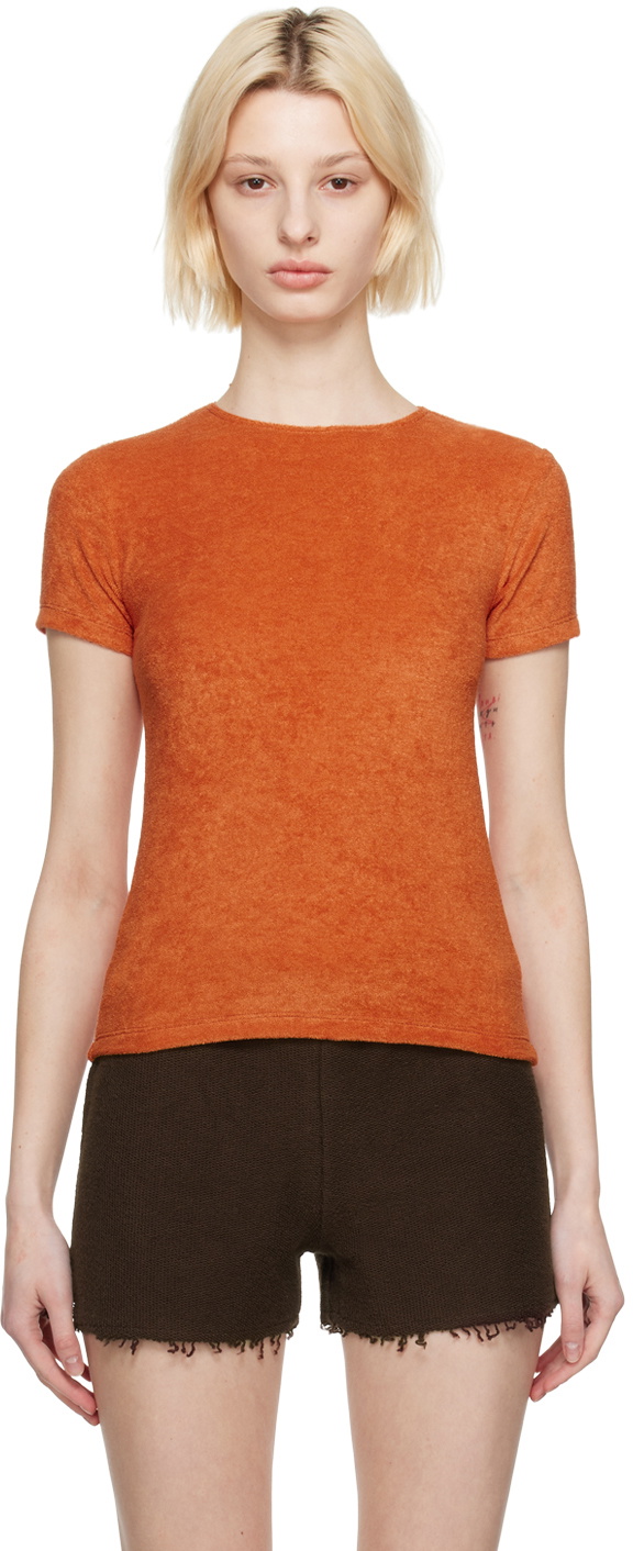 Baserange Orange Omo Long Sleeve T-Shirt Baserange