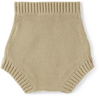 Bonpoint Baby Beige Cotton Atalina Set