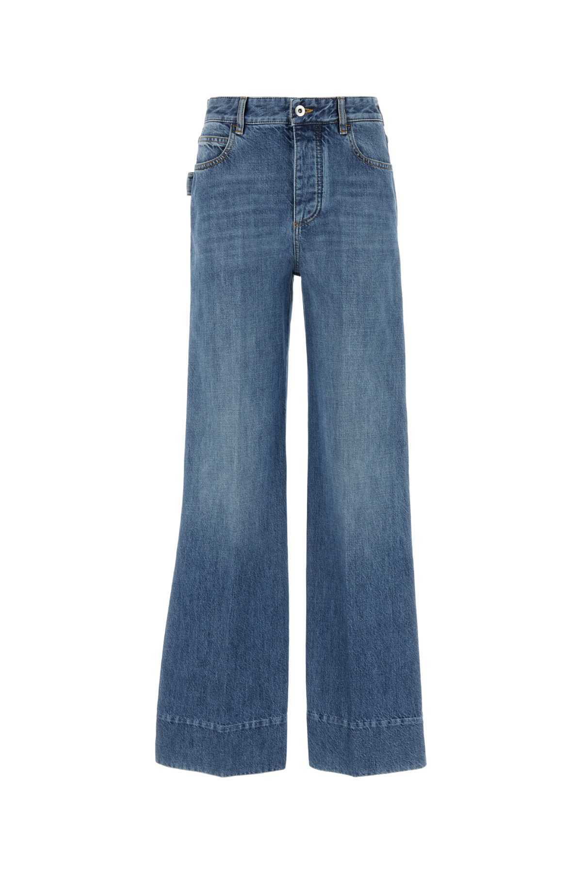 BOTTEGA VENETA Washed Flared Denim Jeans Bottega Veneta