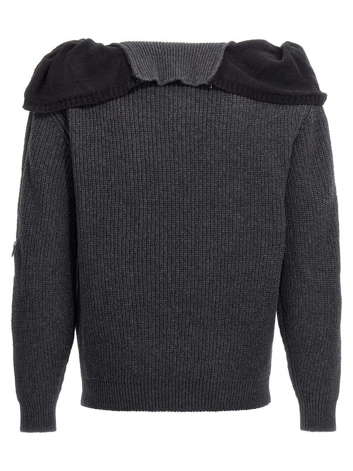 Y/Project zip Insert High Neck Sweater