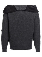 Y/Project zip Insert High Neck Sweater