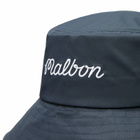 Malbon Men's Logo Bucket Hat in Navy