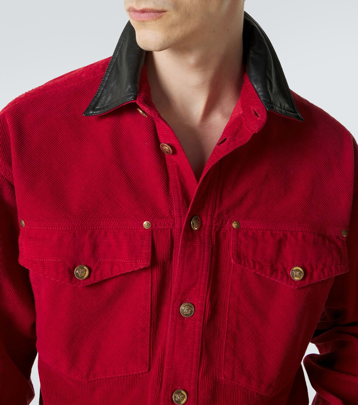 Versace Denim overshirt