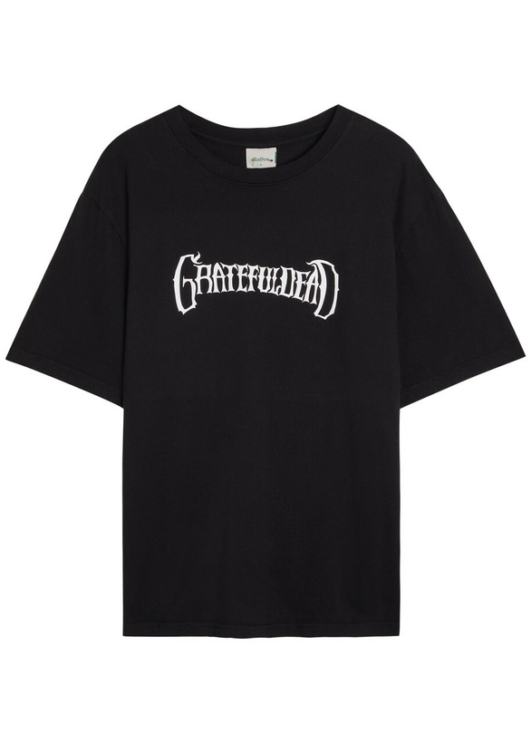 Photo: Malbon Grateful Dead Printed Cotton T-shirt Black
