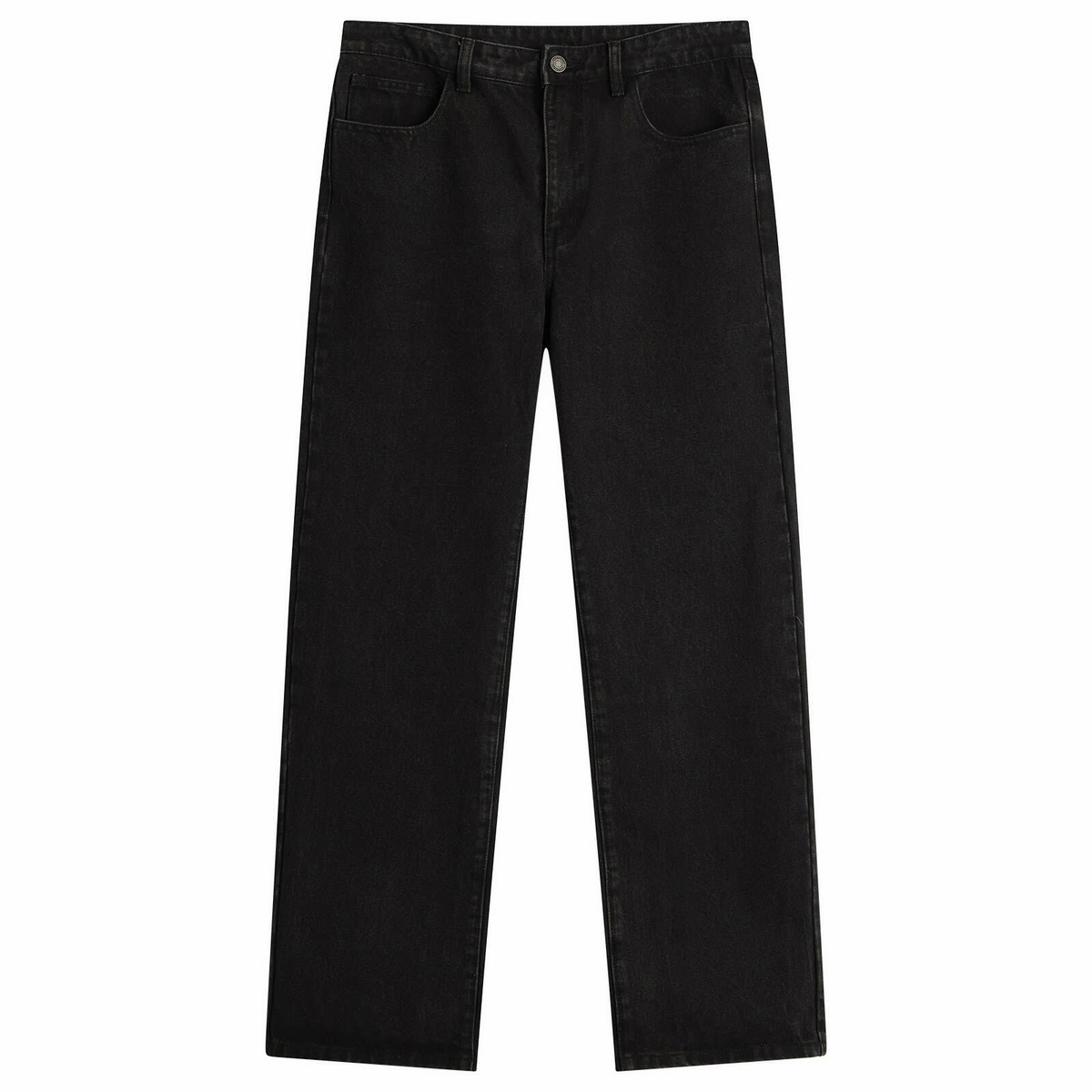 ANNIE HOOD Men's Hood Denim Jeans in Washed Black