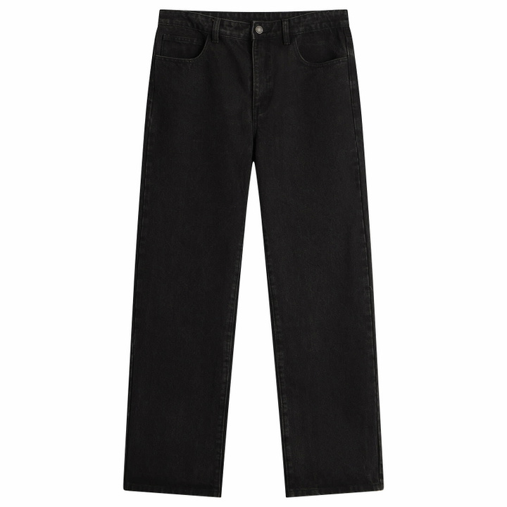 Photo: ANNIE HOOD Men's Hood Denim Jeans in Washed Black