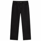 ANNIE HOOD Men's Hood Denim Jeans in Washed Black