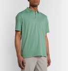 Sease - Stretch-Cotton Jersey Polo Shirt - Green