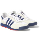 adidas Originals - SL 80 Leather-Trimmed Faux Suede and Shell Sneakers - White