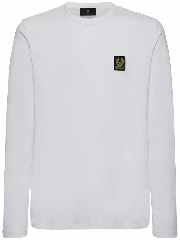 Photo: BELSTAFF - Logo Cotton Jersey L/s T-shirt