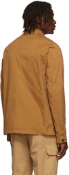 PS by Paul Smith Tan Convertible Collar Jacket