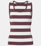 Dolce&Gabbana Striped tank top