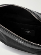 SAINT LAURENT - Leather-Trimmed Canvas Belt Bag