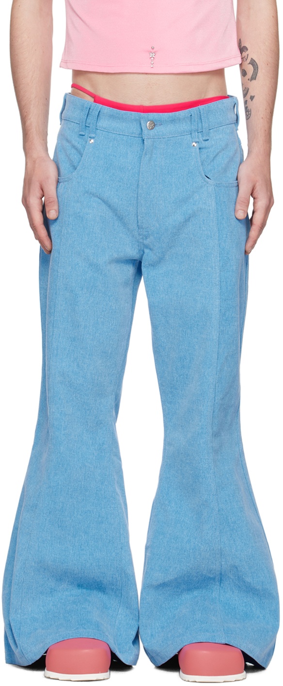 Photo: Marshall Columbia Blue Bell Bottom Jeans