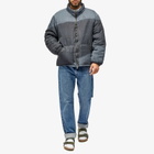 Noma t.d. Men's Hand Dyed Puffer Jacket in Black