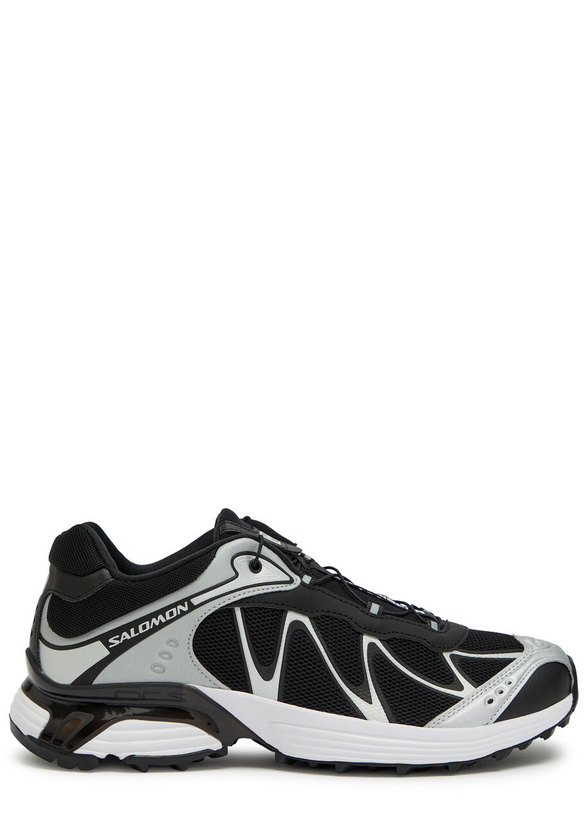 Photo: Salomon Xt-whisper Panelled Mesh Sneakers Black
