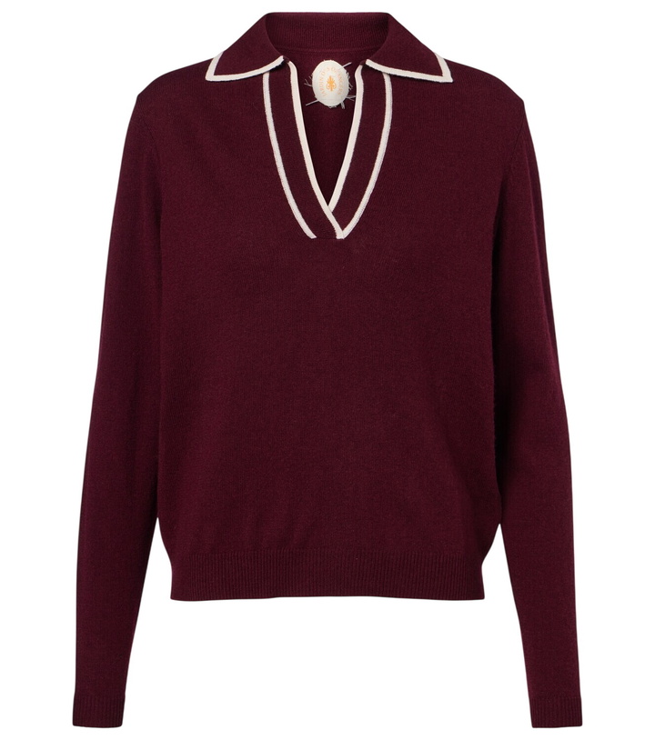 Photo: Jardin des Orangers Wool and cashmere polo sweater