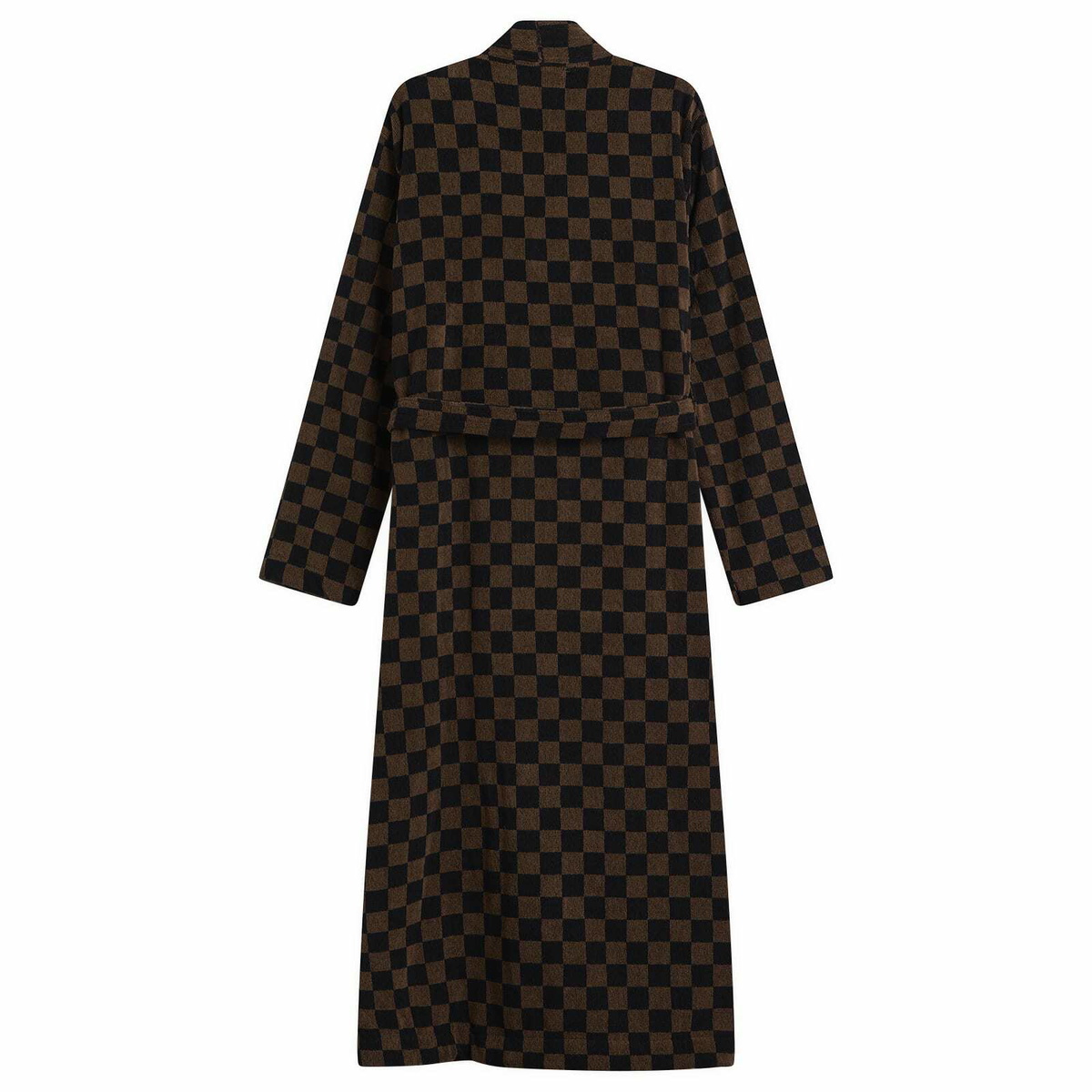 Baina Sulis Bath Robe in Tabac/Noir
