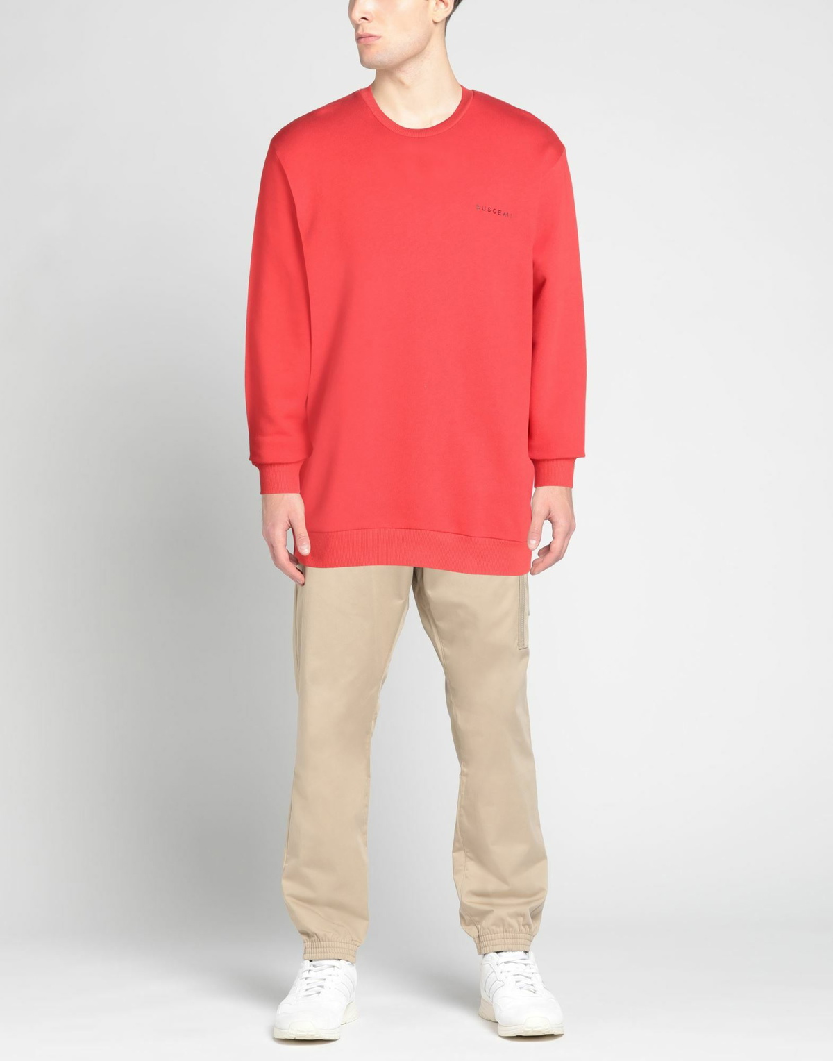 Buscemi Mens Sweatshirt Coral