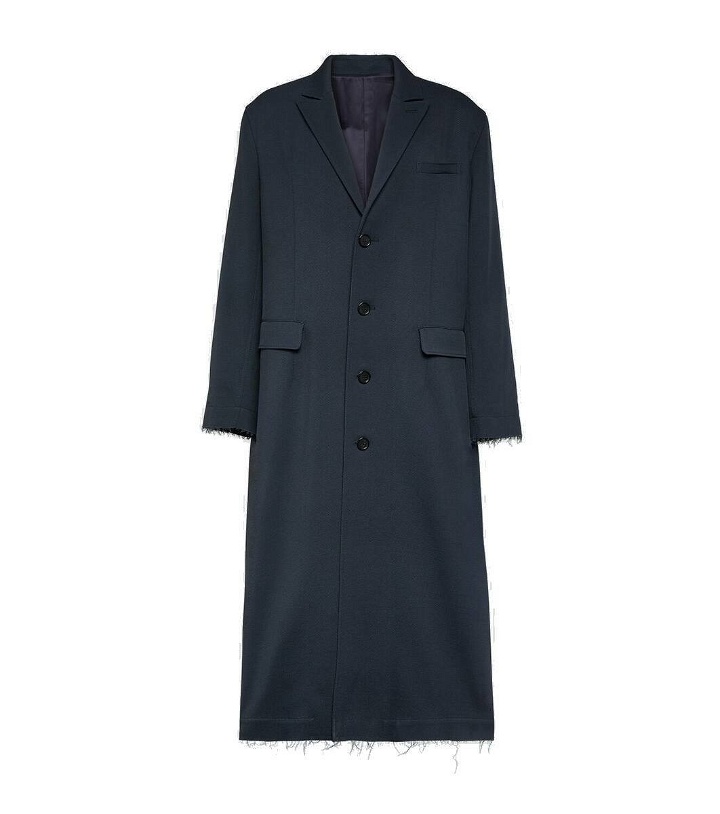 Photo: Undercover Single-breasted wool coat