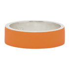 Maison Margiela Orange Coated Ring