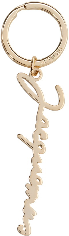 Photo: Jacquemus Gold 'Le Porte Clés Jacquemus' Keychain