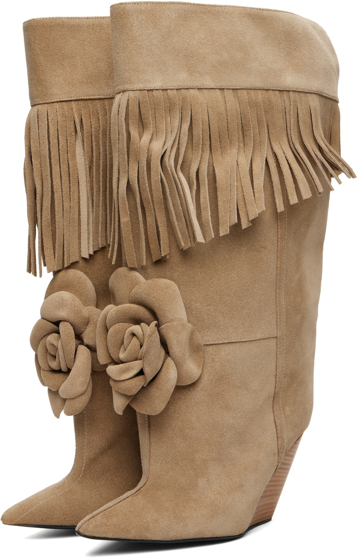 ABRA Beige Rose Tall Boots