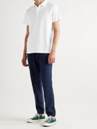 SAVE KHAKI UNITED - Supima Cotton-Jersey Polo Shirt - White