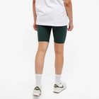 Nike Women's Essential Biker Shorts in Pro Green/White