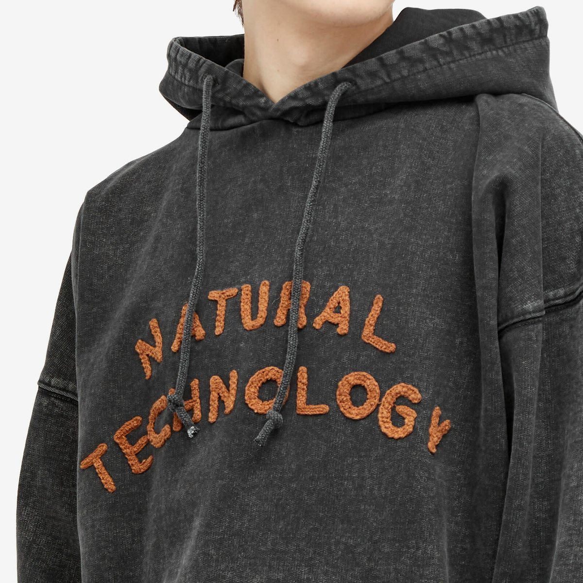Story mfg. Men's Geo Hoody in Faded Black