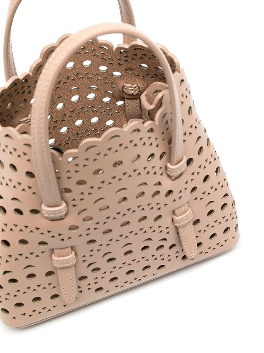 ALAÏA - Mina 16 Micro Leather Handbag
