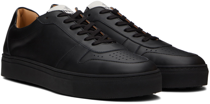 スニーカー Vivienne Westwood Classic Punch Trainer Low Top Sneakers Bla Vivienne Westwood Black Classic Punch Trainer Low Top