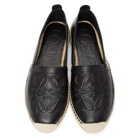 Loewe Black Anagram Espadrilles