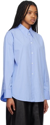 Teurn Studios Blue Droptail Shirt