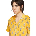 Jacquemus Yellow La Chemise Manches Courtes Shirt